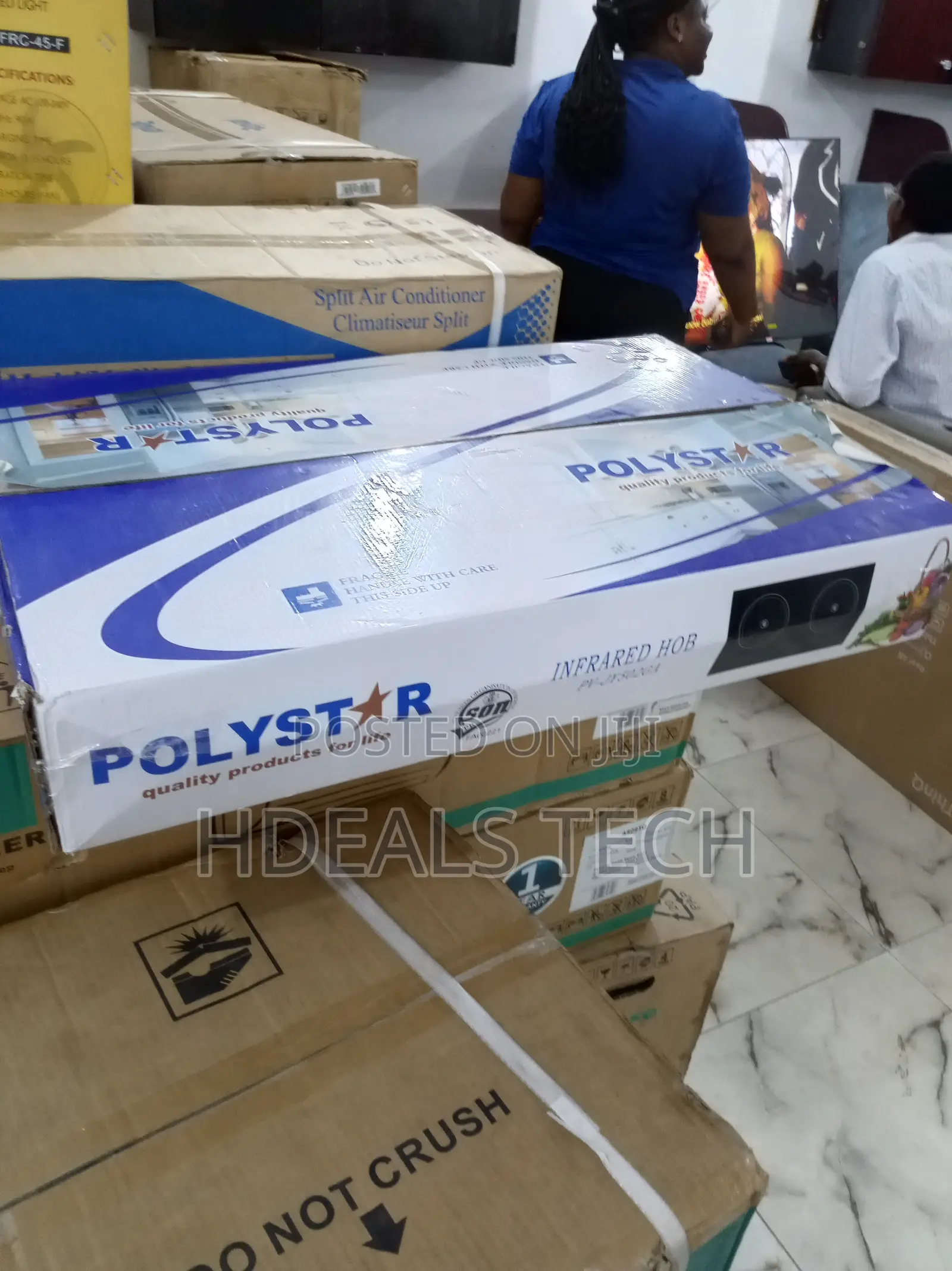 Polystar Dual Burner Infrared Gas Hub