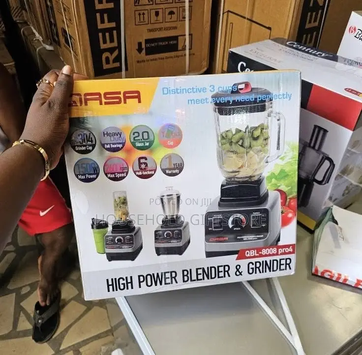 Qasa 3in1 High Power Blender and Grinder
