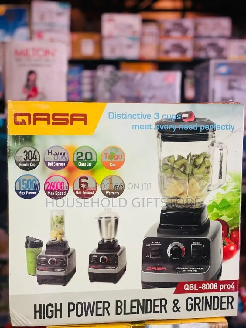 Qasa 3in1 High Power Blender and Grinder