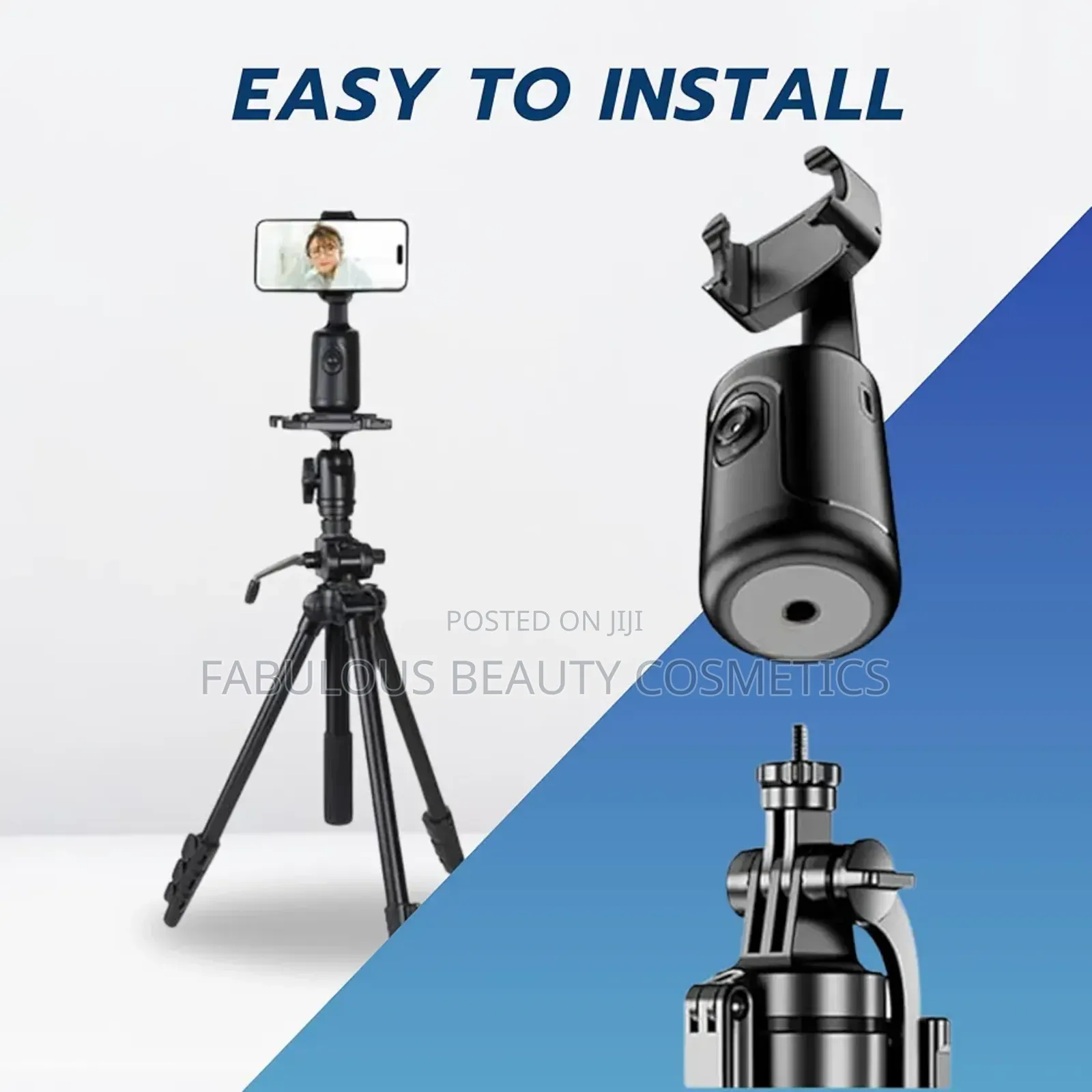 Intelligent Tripod With Auto Face Tracking - 360° Rotation