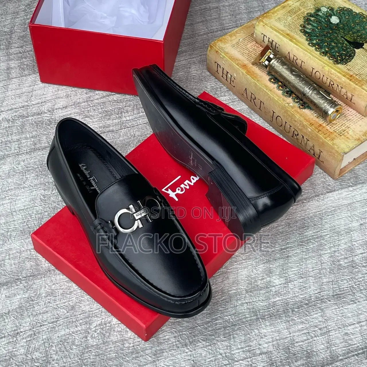 Original Salvatore Ferragamo Loafers Shoes