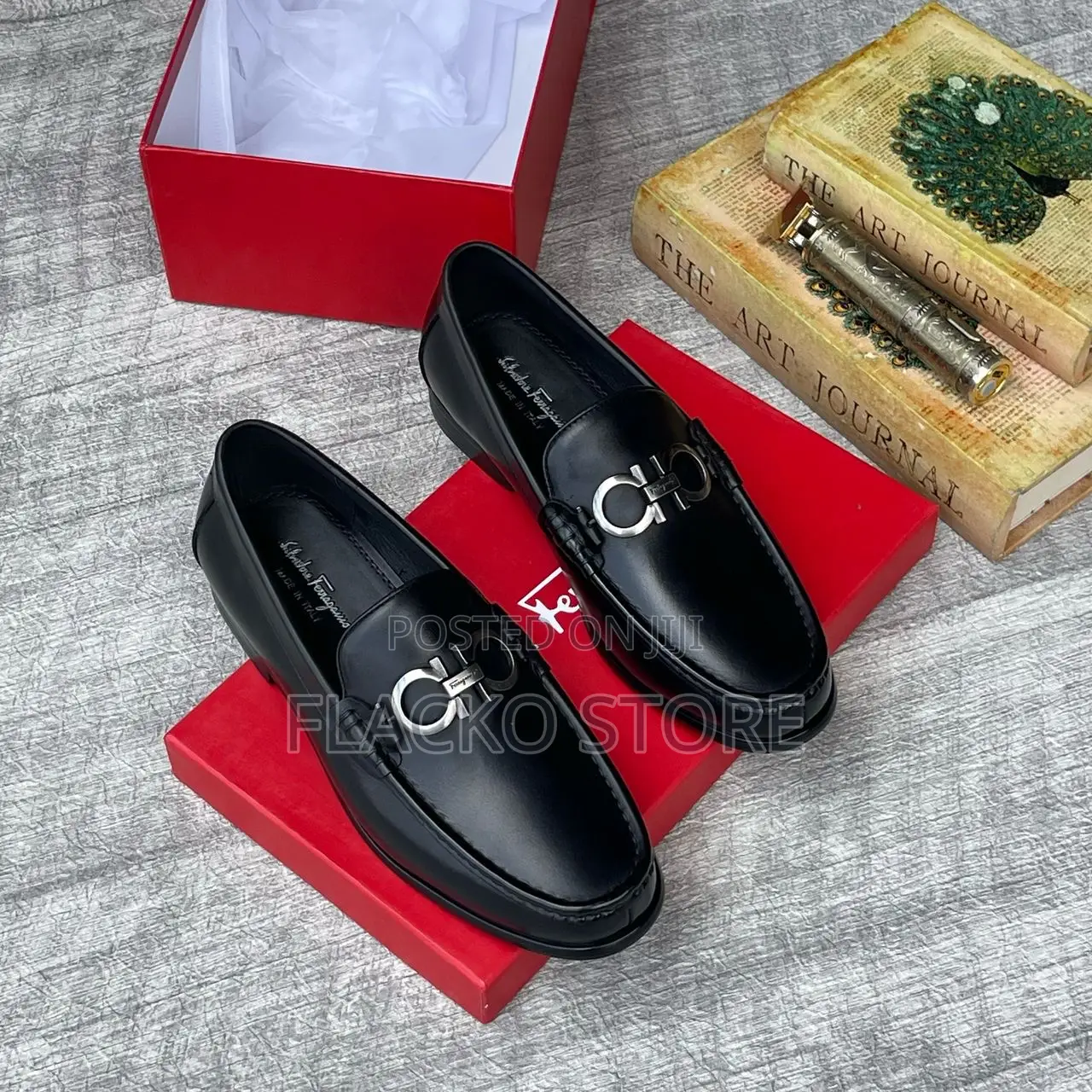 Original Salvatore Ferragamo Loafers Shoes