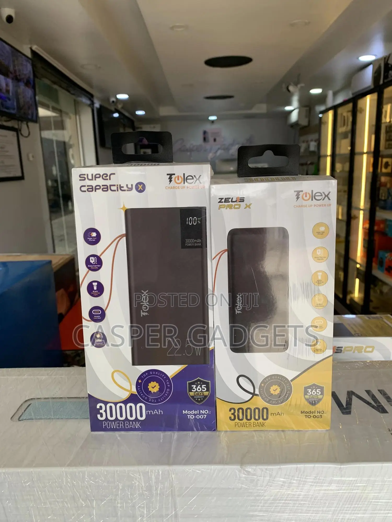 Tolex Power Bank 30,000mah