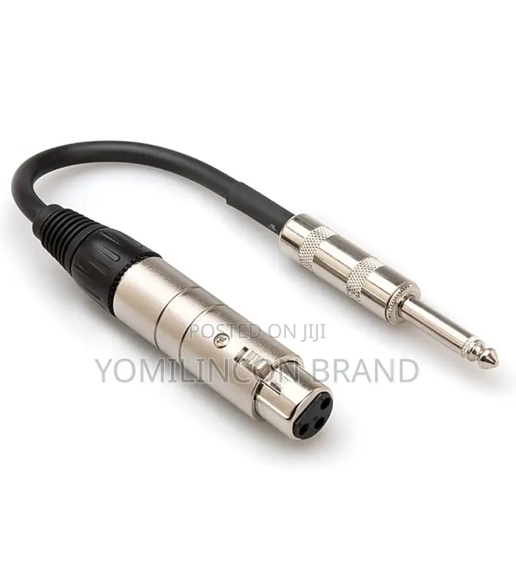 Hosatech Mit-176 Impedance Transformer Xlr3f to 1/4 in Ts