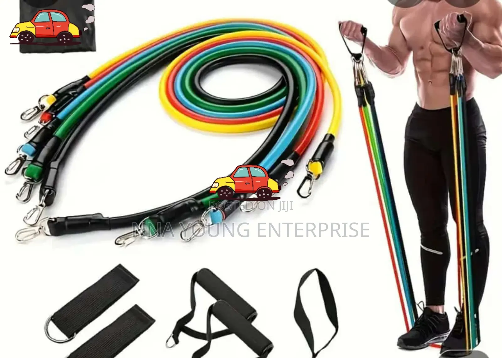 Resistance Band Set for Workout