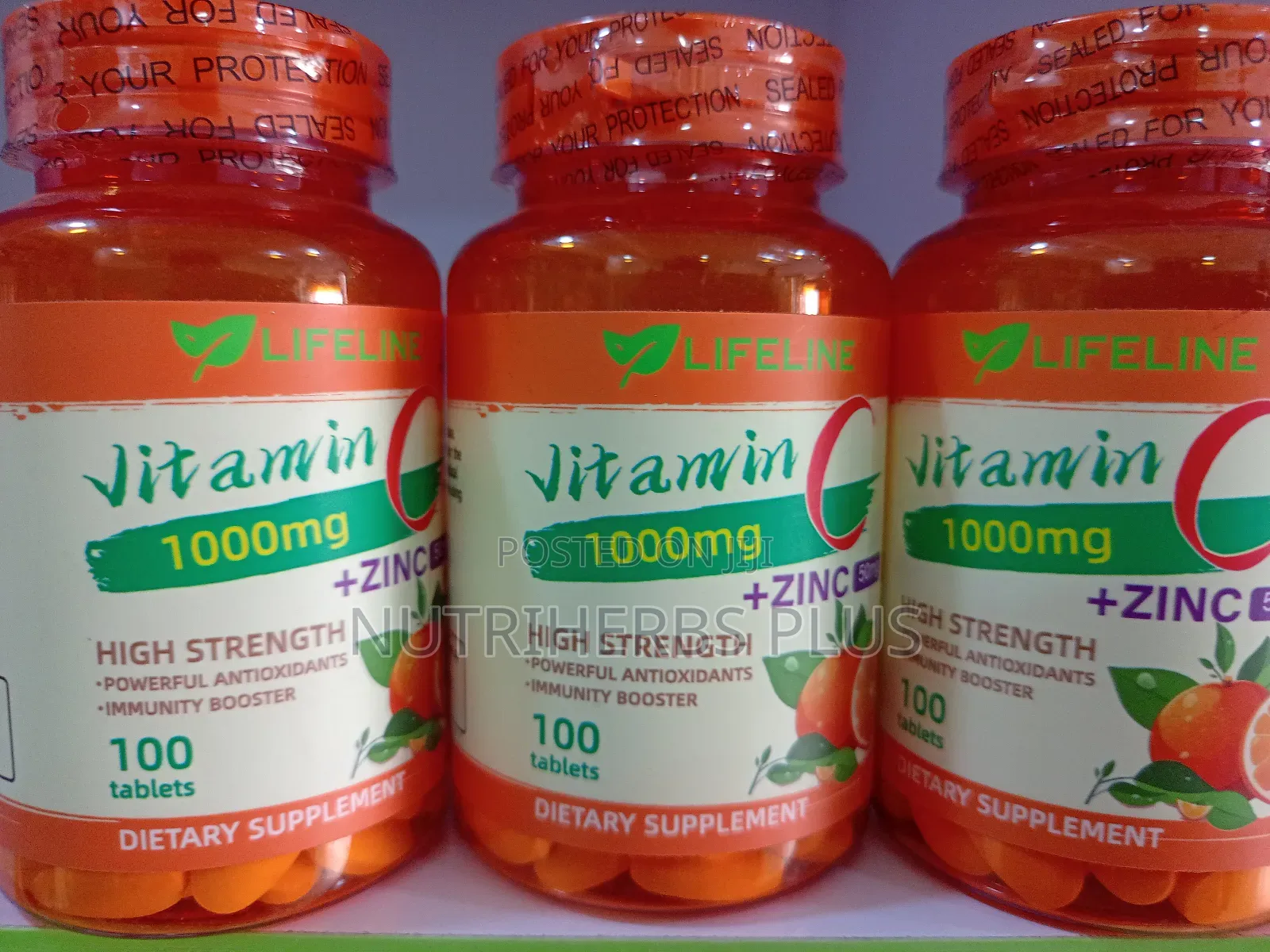 Lifeline Vitamin C: Increase Collagen Production, Skin Glow