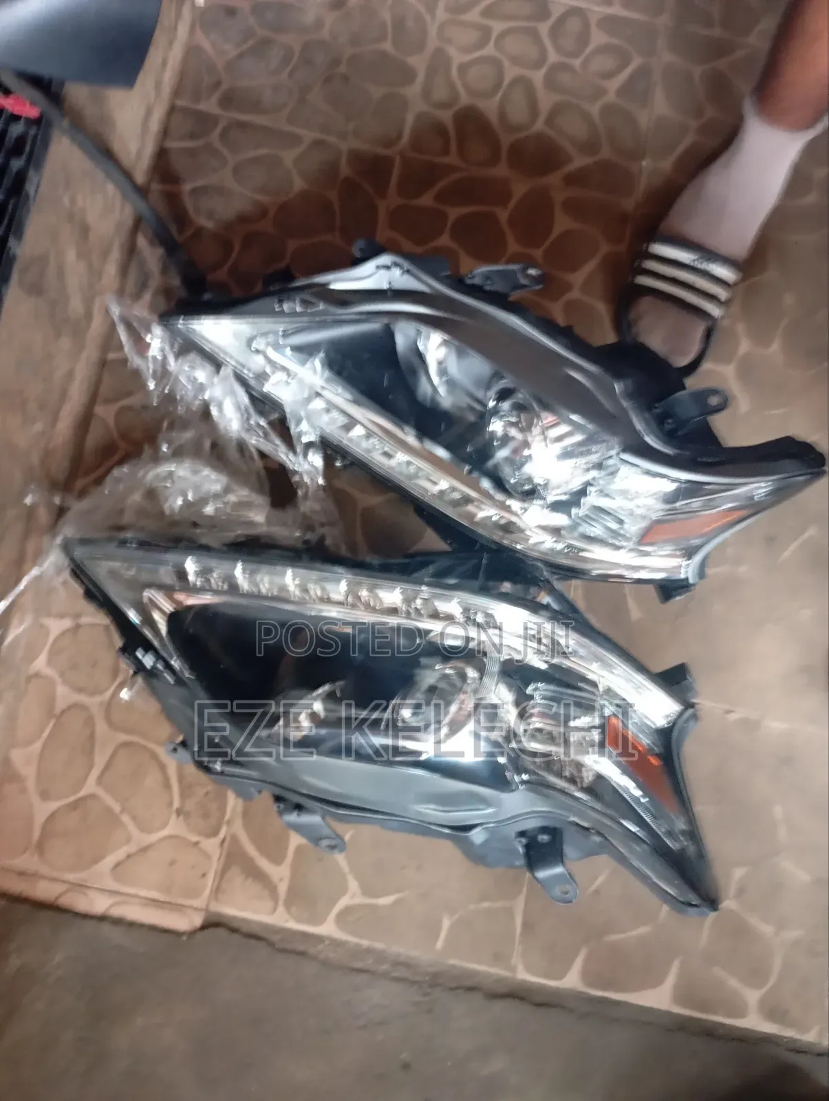 Set Headlight Rx350 2013 Direct