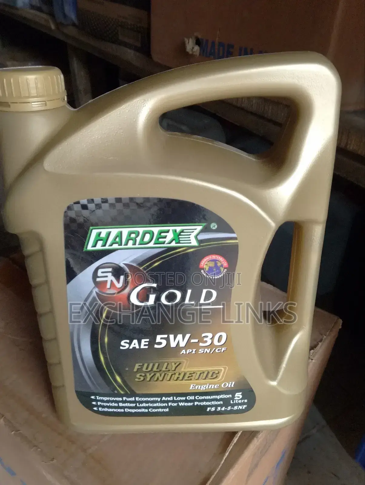 Hardex Gold Oil 5w-30 5l