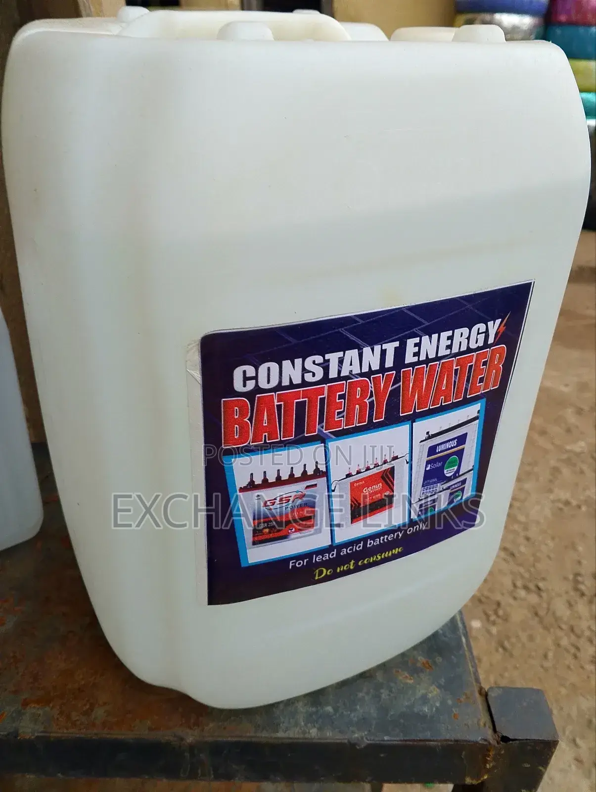 Distilled Water for Inverter Batteries