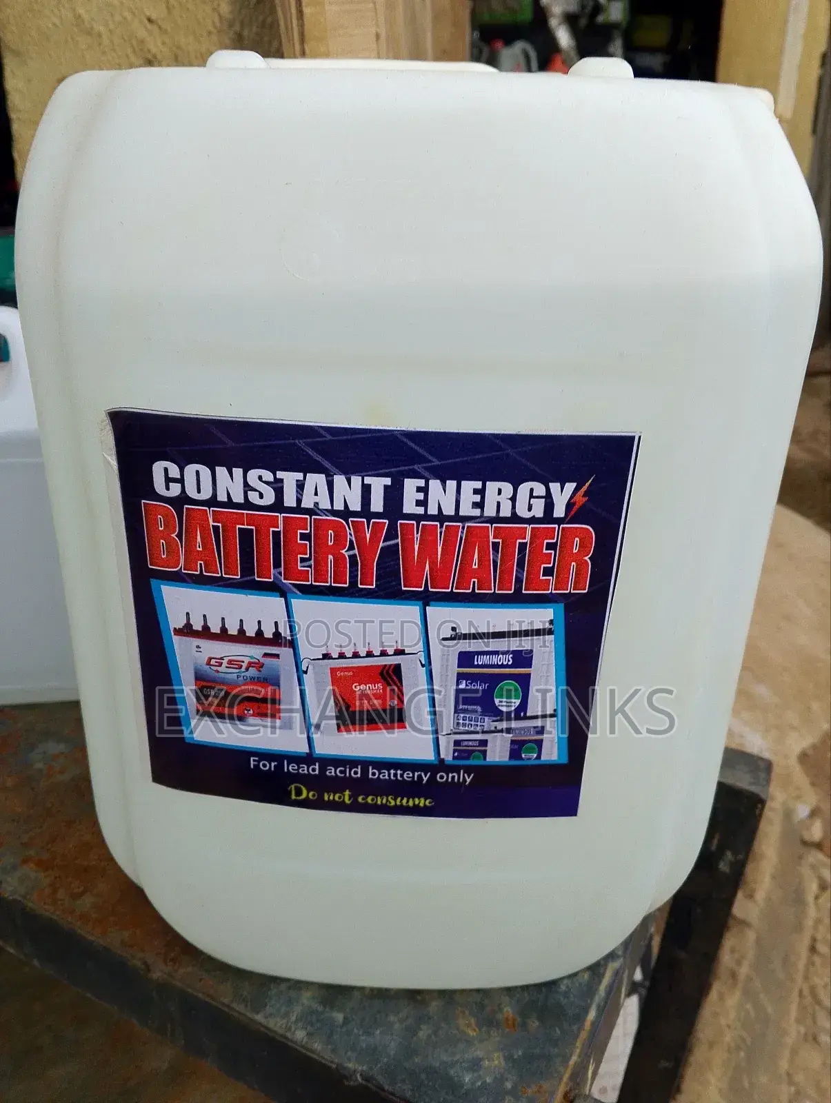 Distilled Water for Inverter Batteries