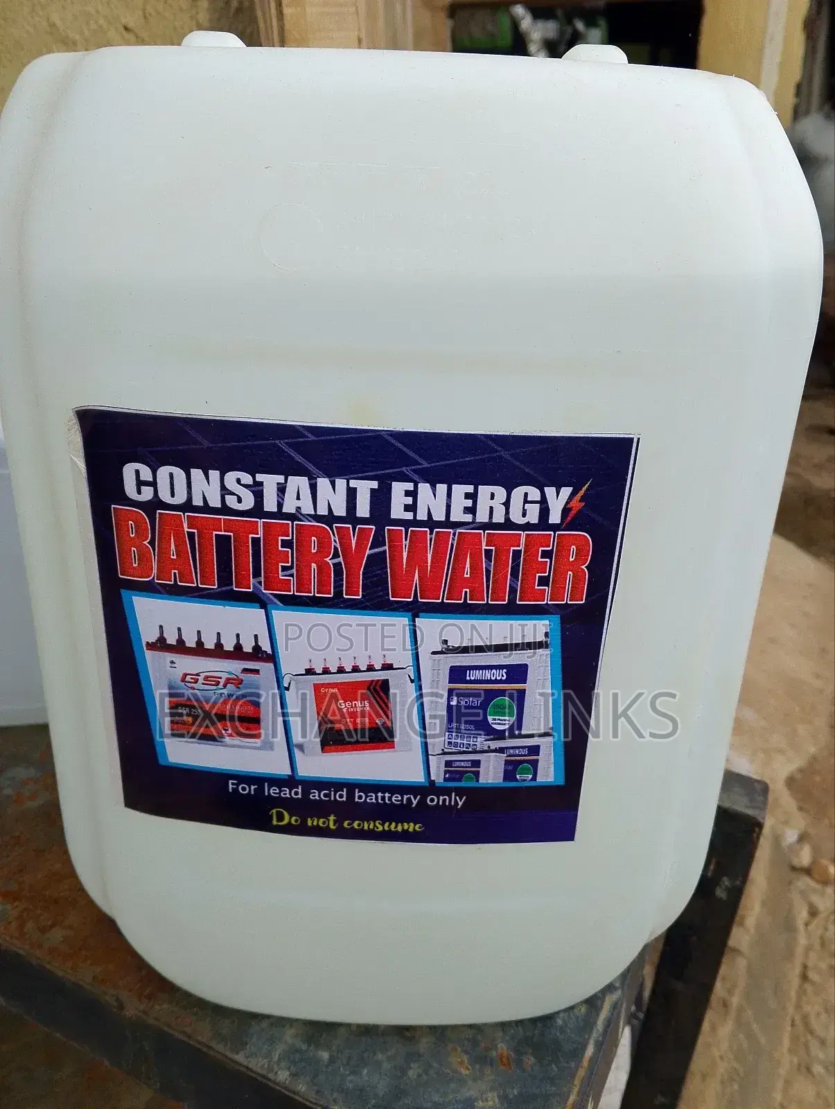 Distilled Water for Inverter Batteries