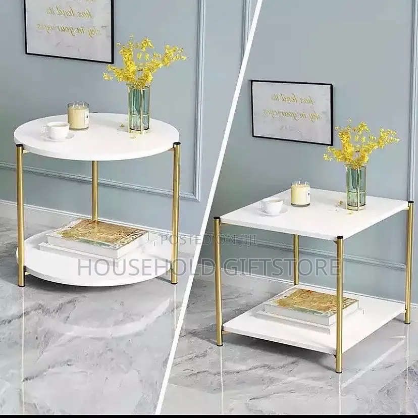 Faux Marble Nordic Side Stool