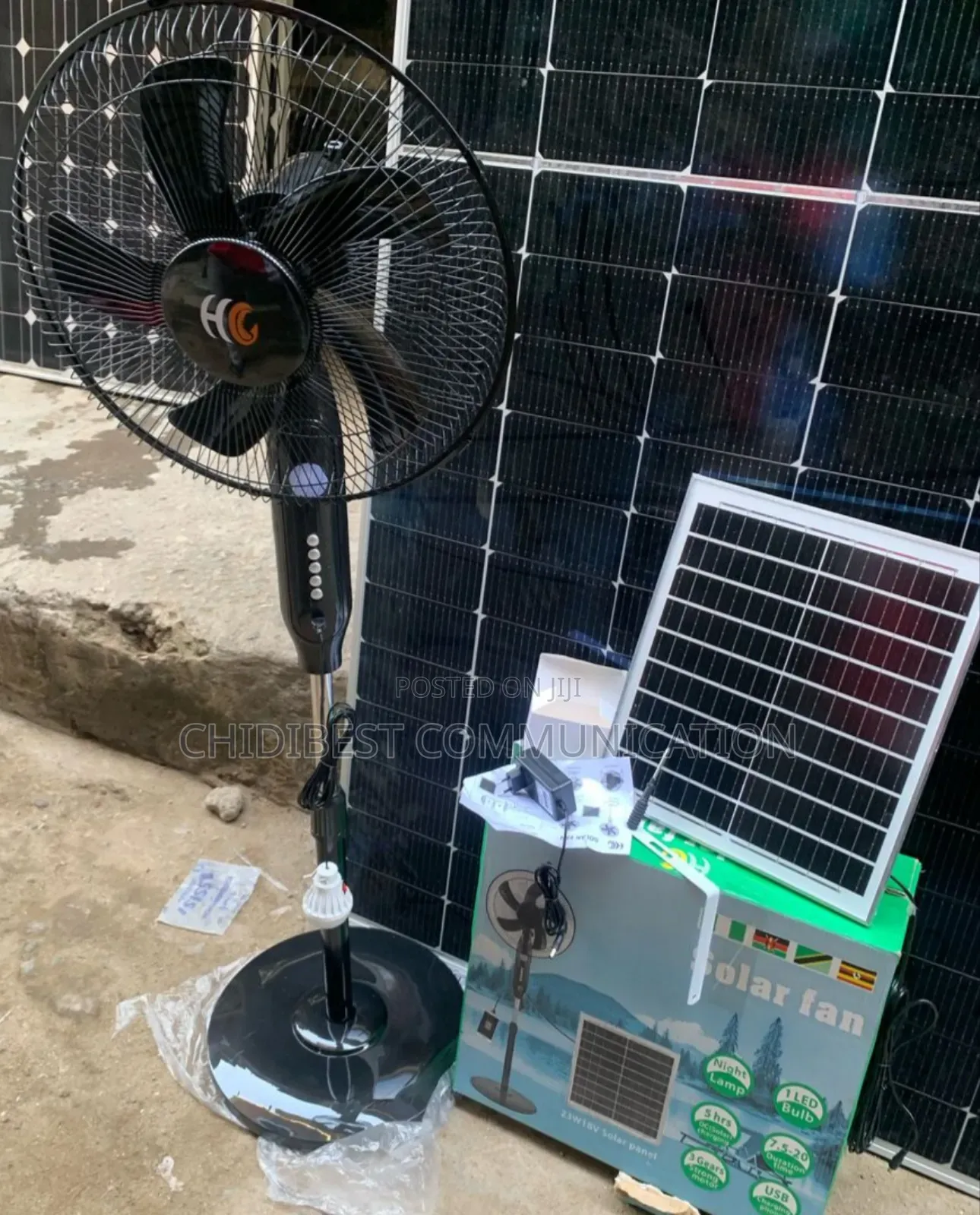 Solar Fan Is Available for Your Family