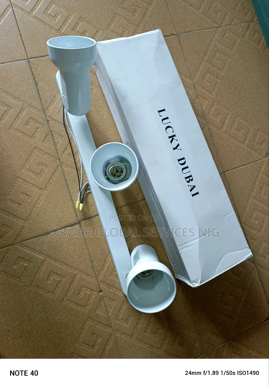 3 in 1 Track E27 Lamp Holder