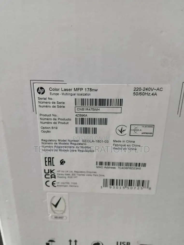 Hp Color Laserjet 179nw