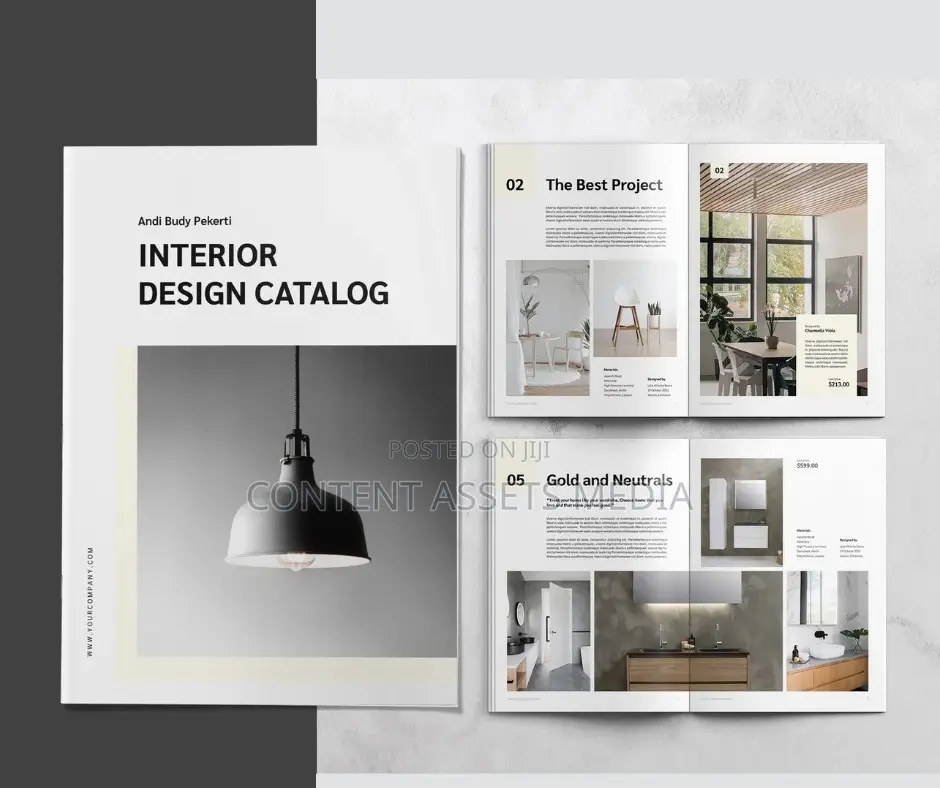 Corporate Profile, Catalog, Flyer Design Printing