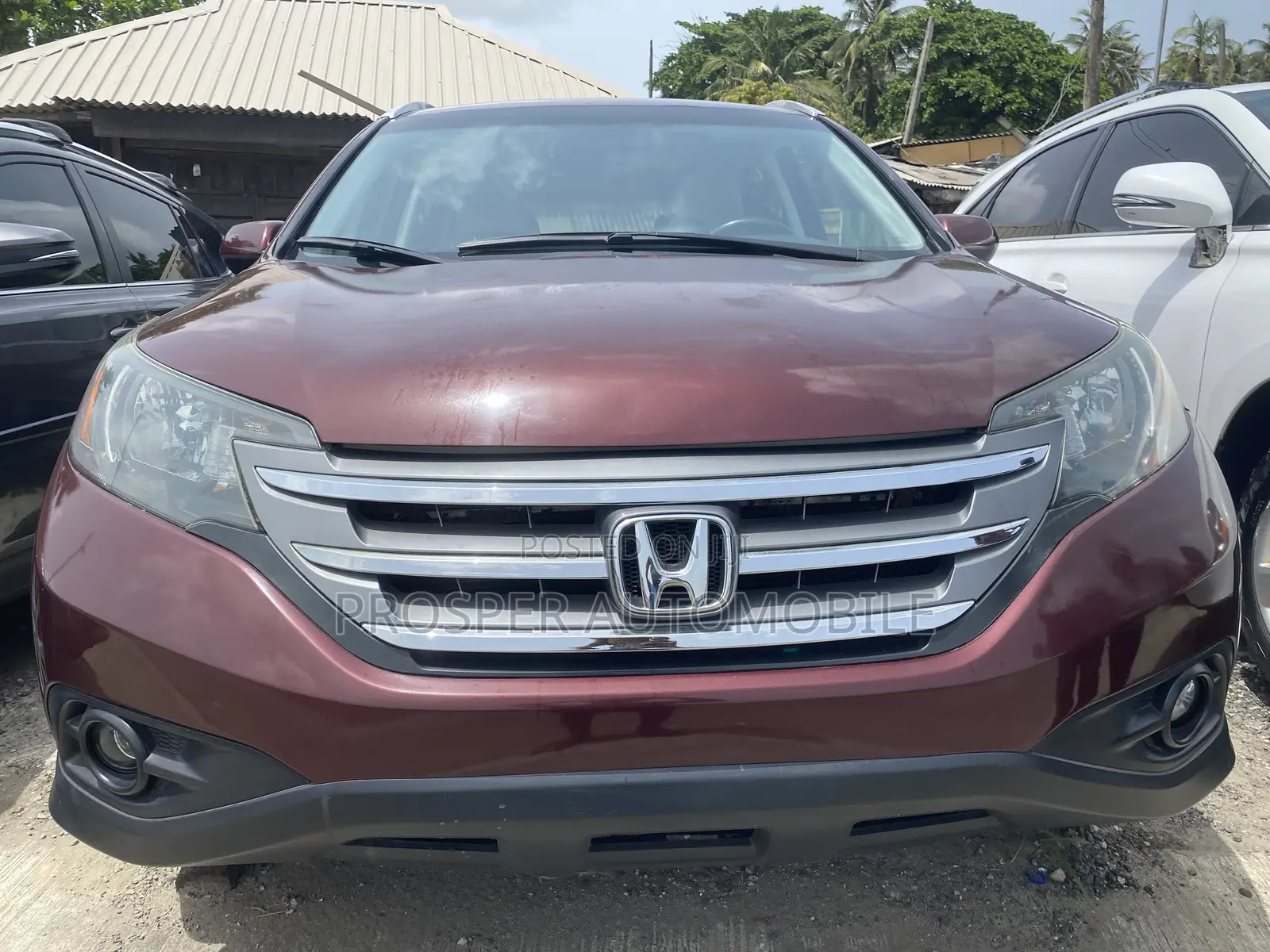 Honda CR-V EX 4dr SUV AWD (2.4L 4cyl 5A) 2012 Red