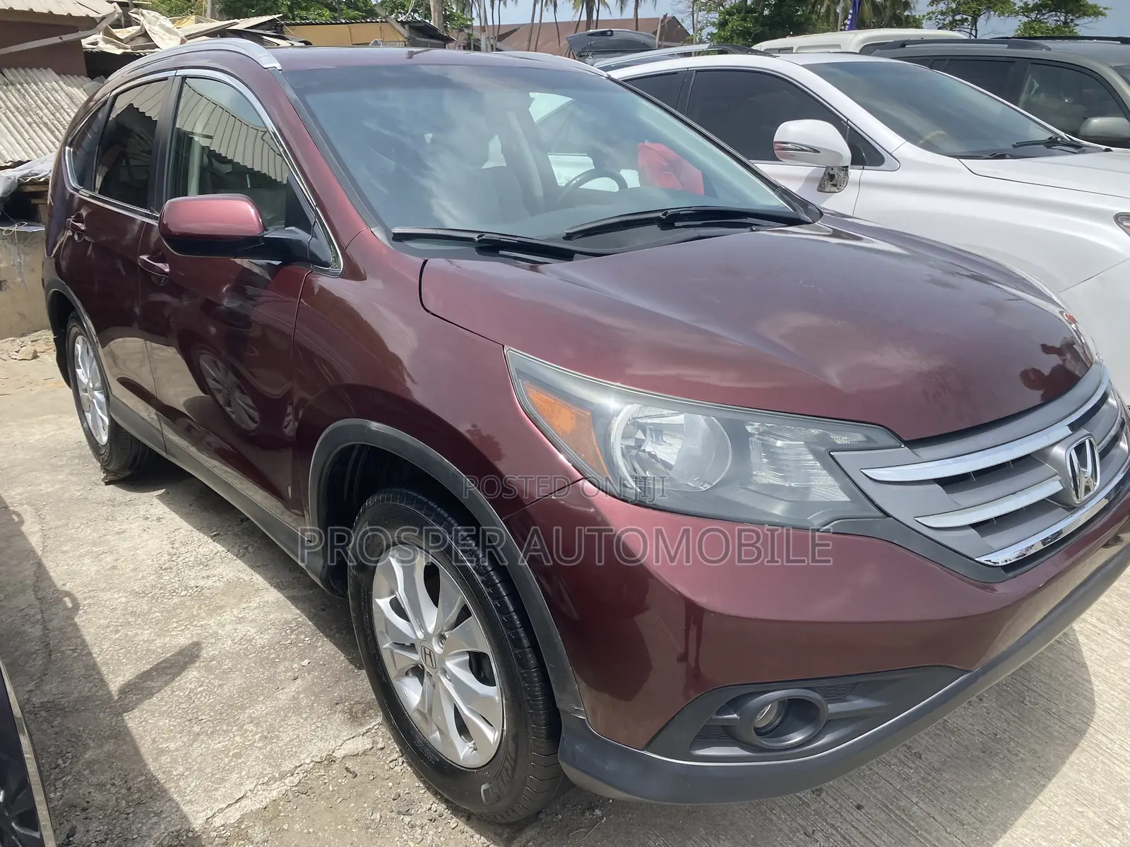 Honda CR-V EX 4dr SUV AWD (2.4L 4cyl 5A) 2012 Red