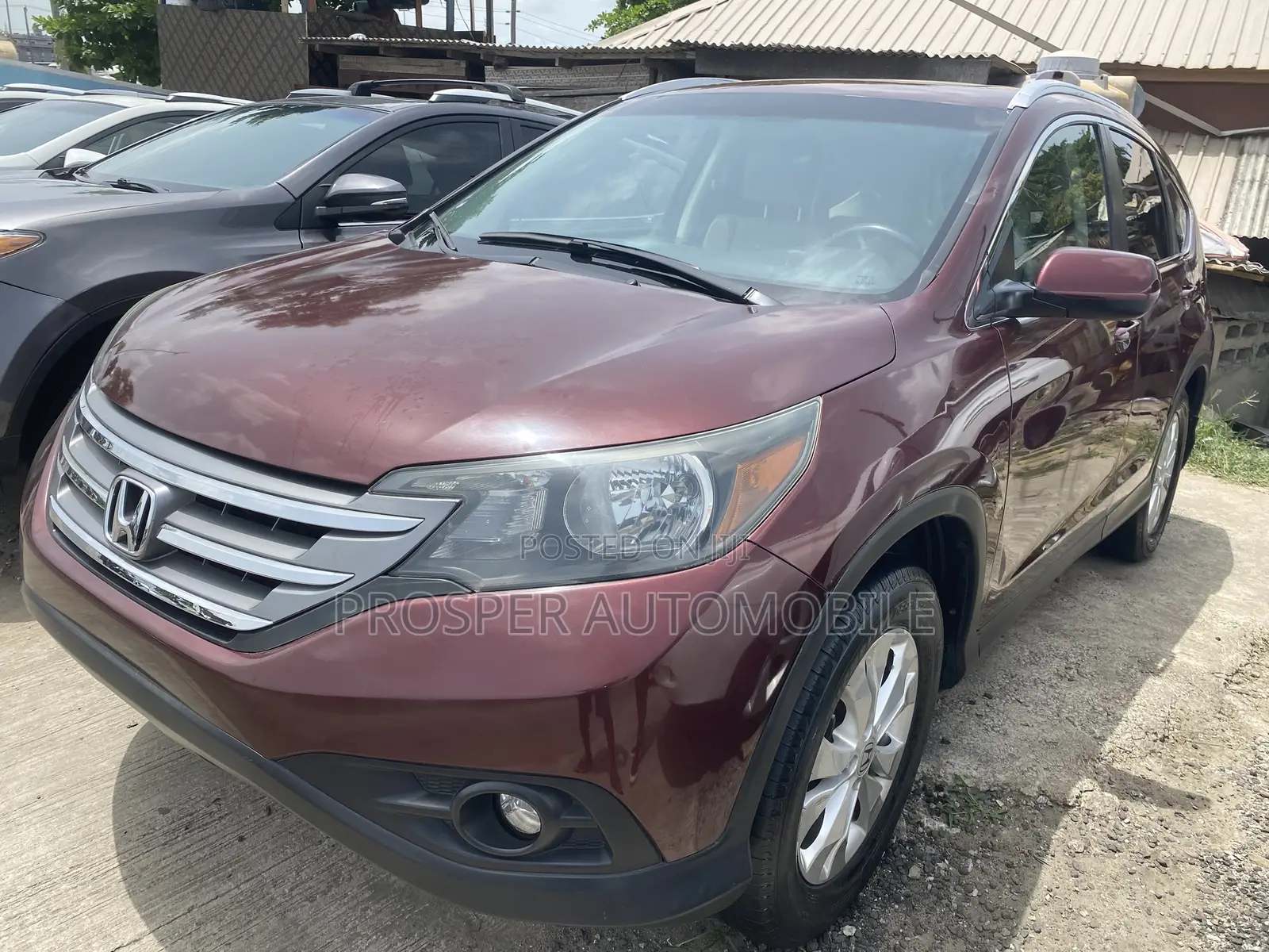 Honda CR-V EX 4dr SUV AWD (2.4L 4cyl 5A) 2012 Red