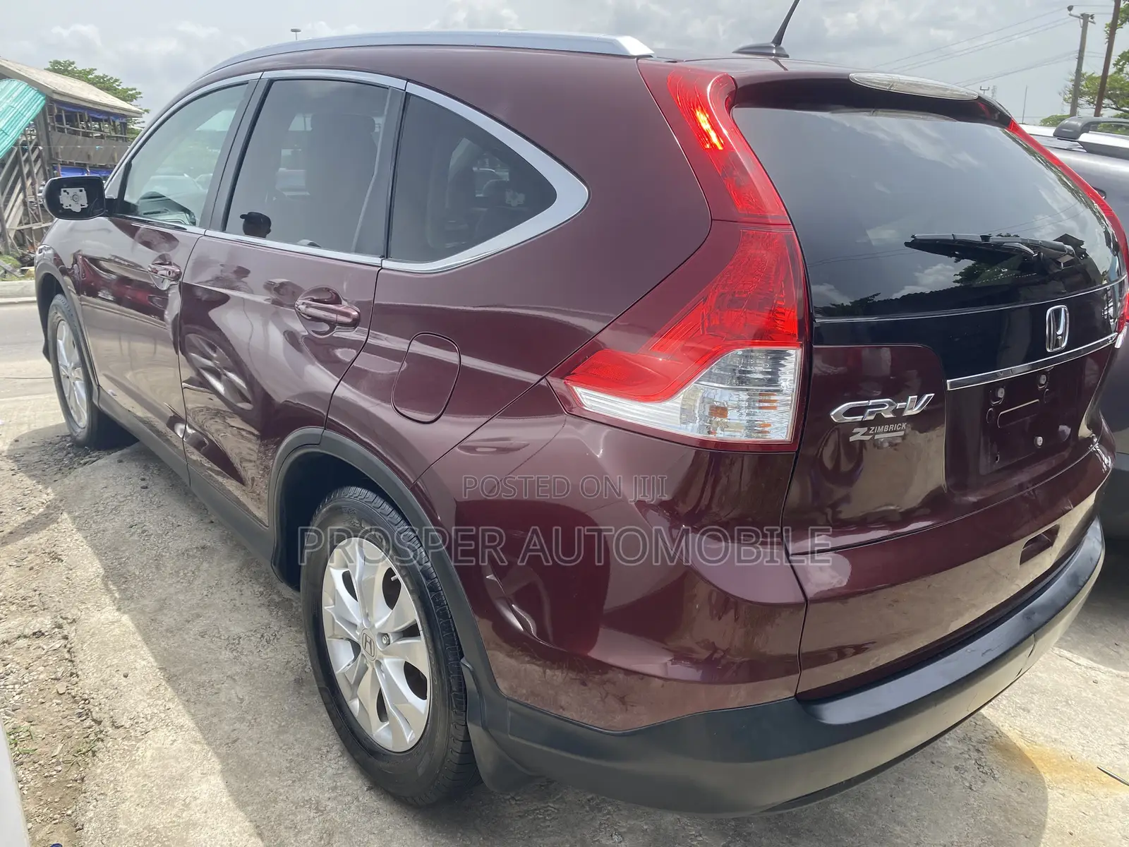 Honda CR-V EX 4dr SUV AWD (2.4L 4cyl 5A) 2012 Red