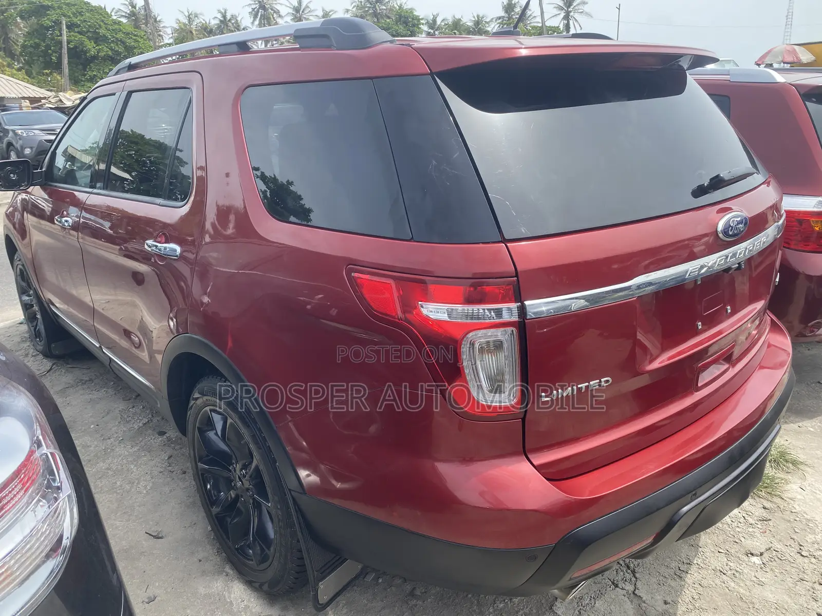 Ford Explorer Limited 4dr 4x4 (3.5L 6cyl 6A) 2013 Red