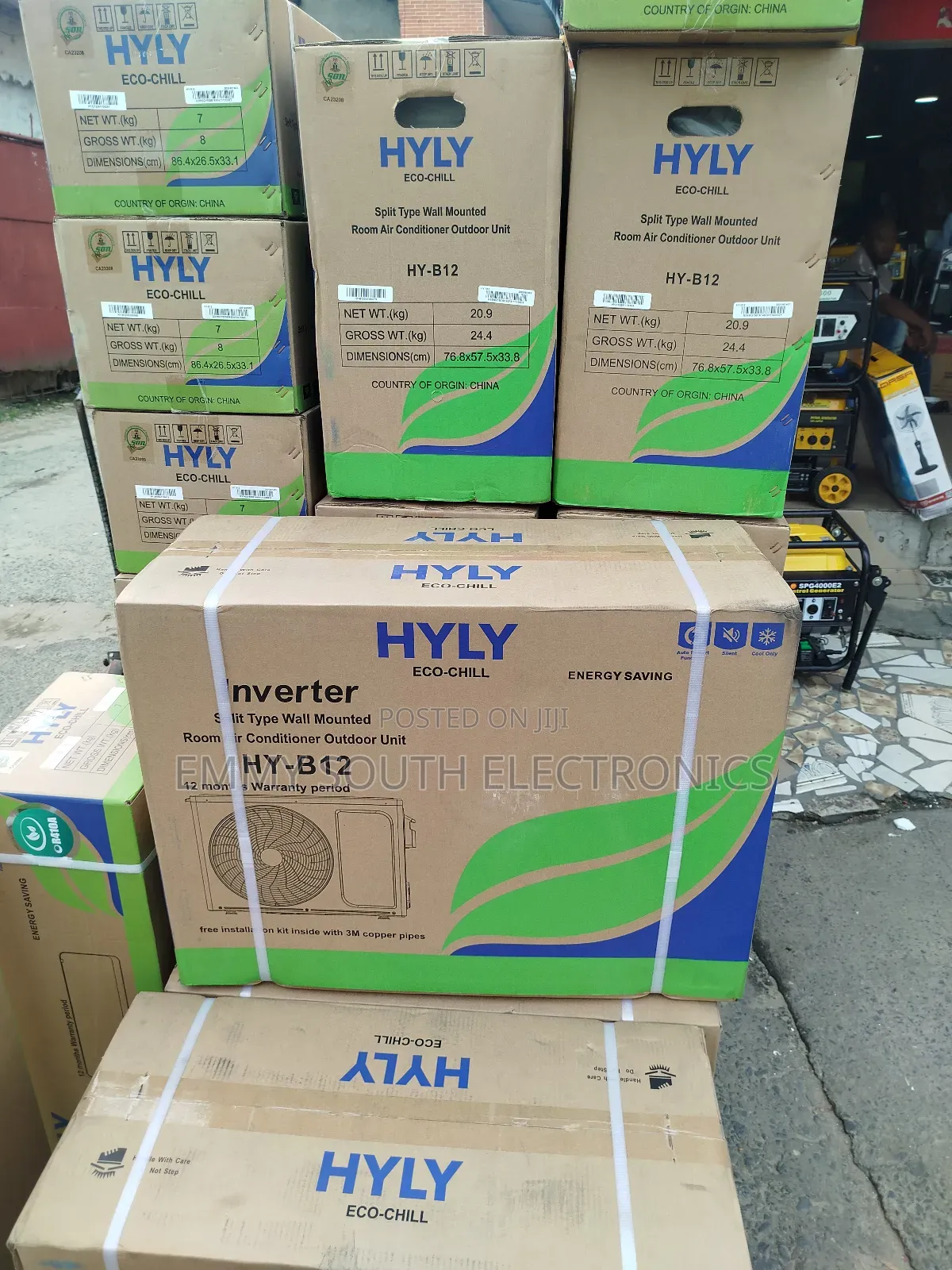 Hyly Inverter Copper Split Unit Air-Condition 1.5 Hp