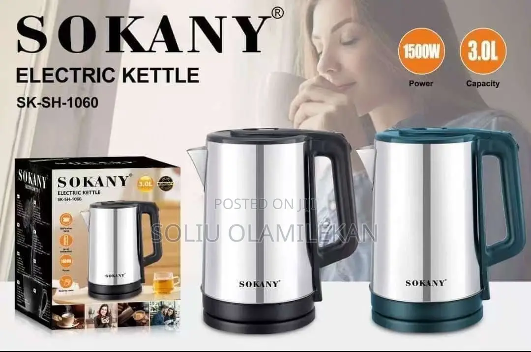 3 Liters Sokany Kettle