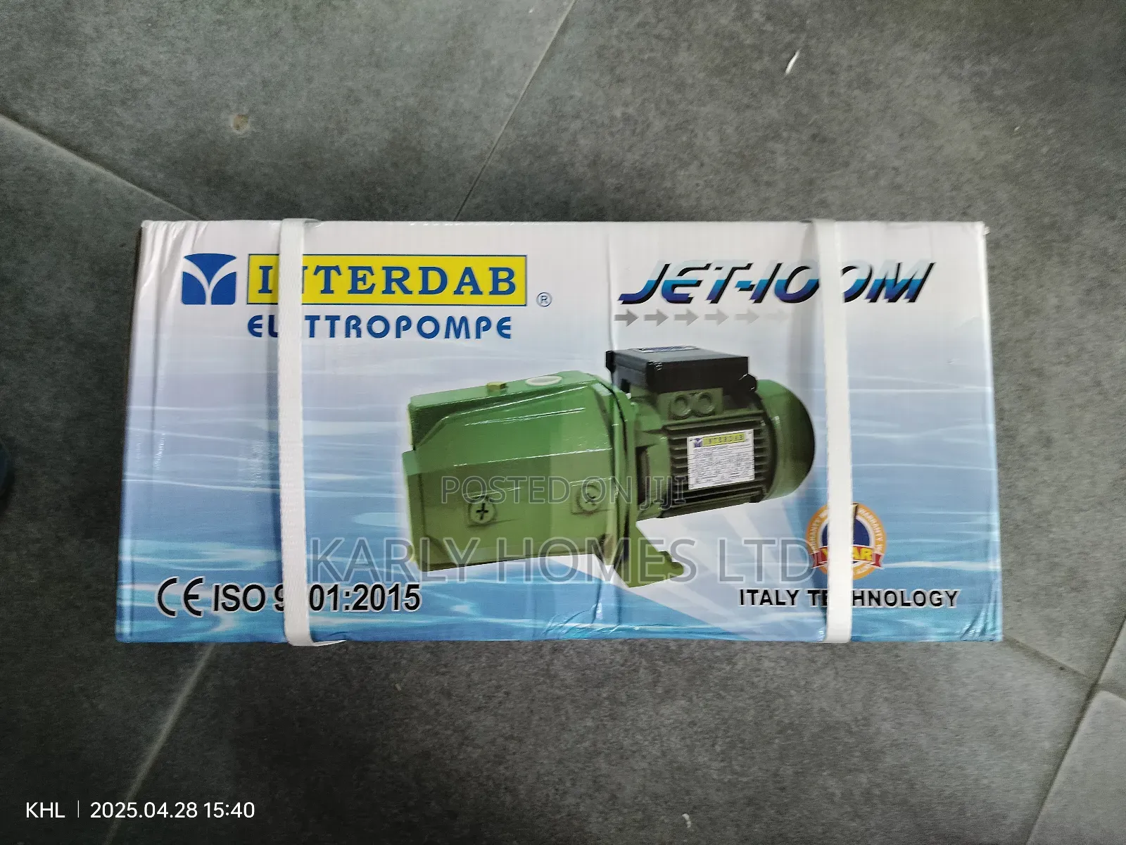 1 HP Surface Pump Copper Coil With Thermostat
