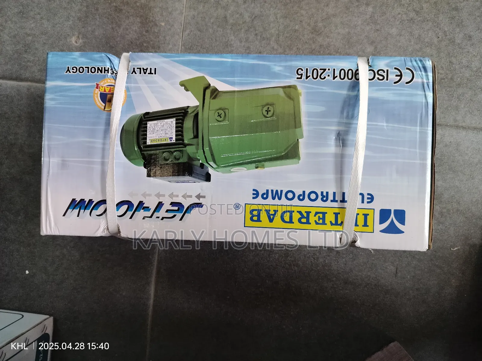1 HP Surface Pump Copper Coil With Thermostat