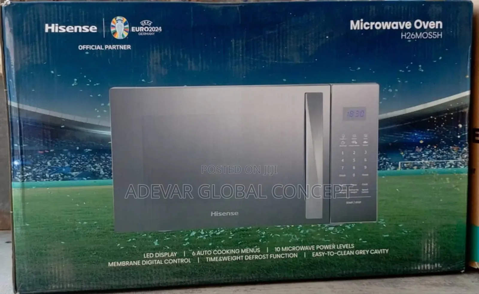 Hisense Microwave 26l 800w (H26mos5h)