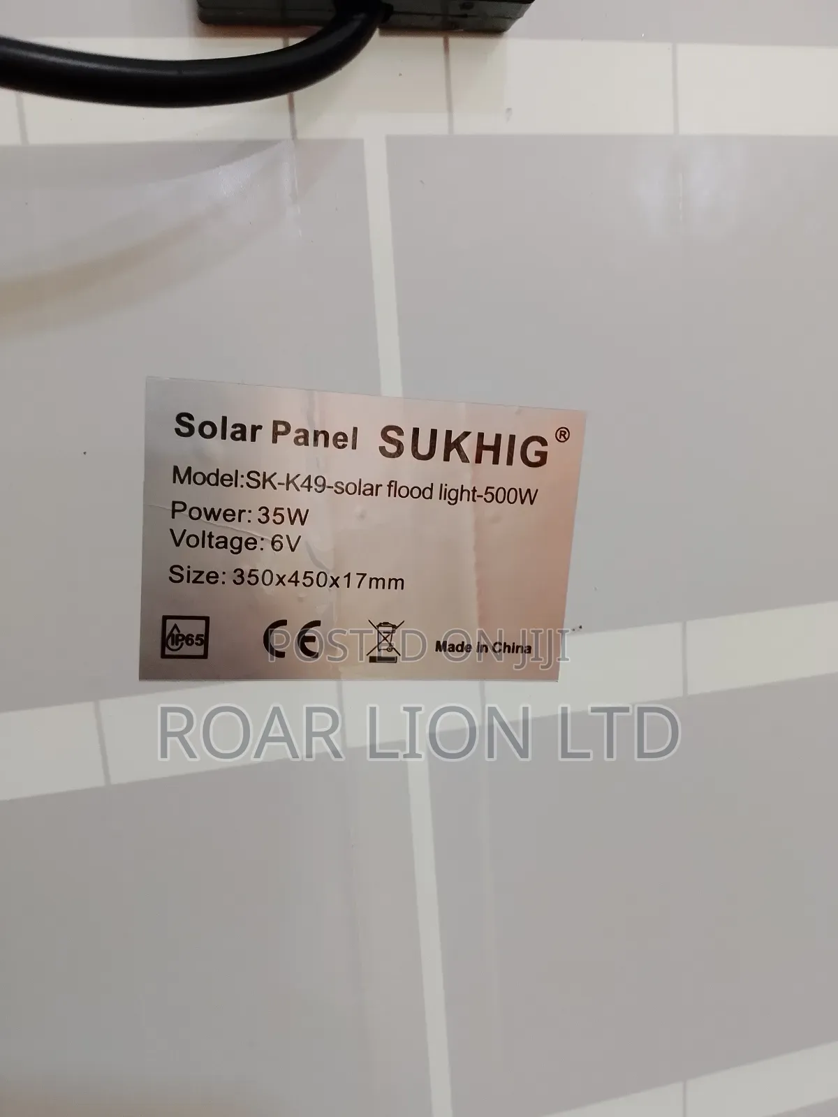 500w Solar Flood Light
