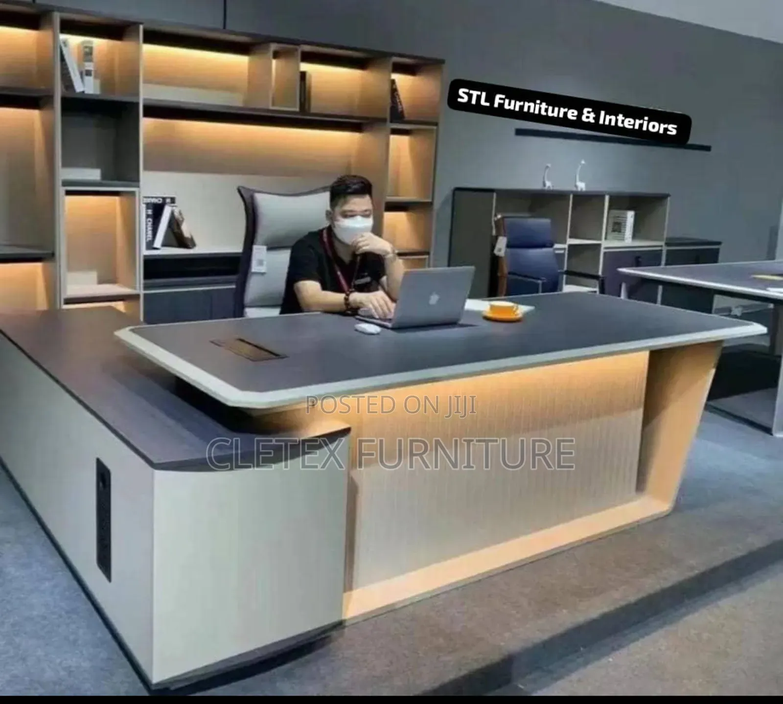 Quality 2 Meters Office Table With Extension