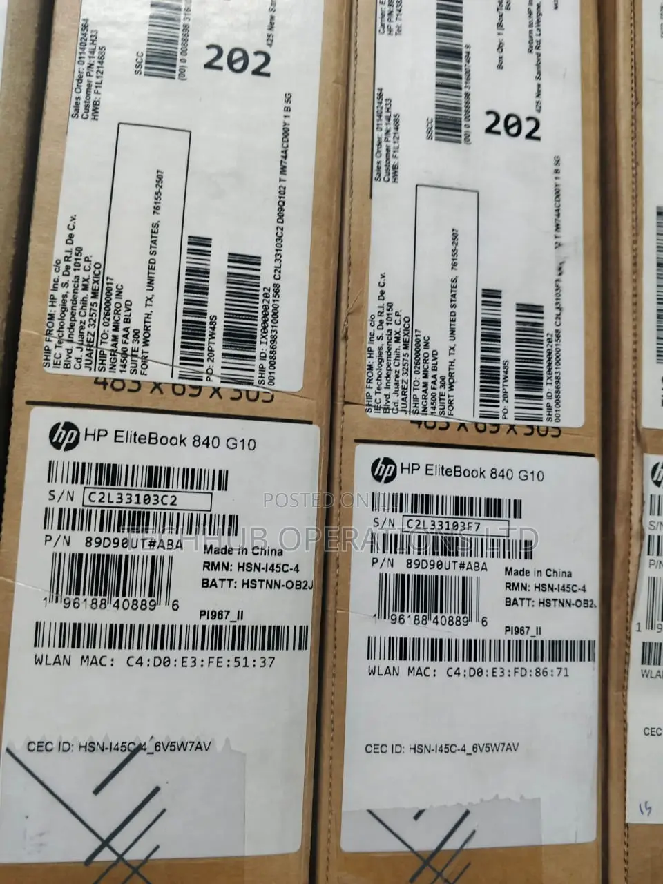 New Laptop HP EliteBook 840 10 16GB Intel Core i5 SSD 512GB
