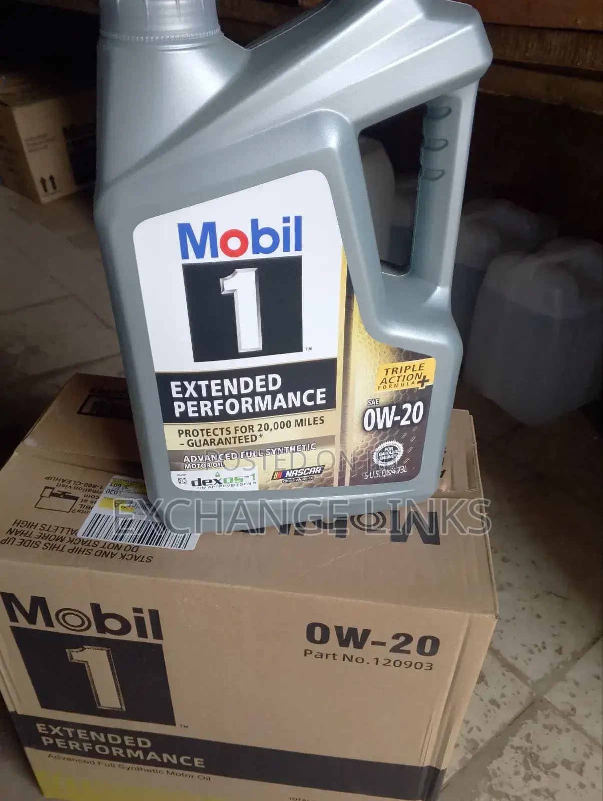 Mobil 1 Sae 5w-20 and 0w-20 5l Engine Oil