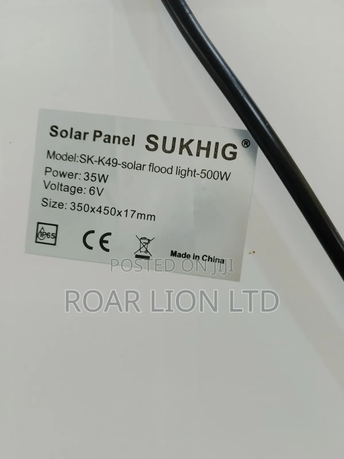 500w Solar Flood Light