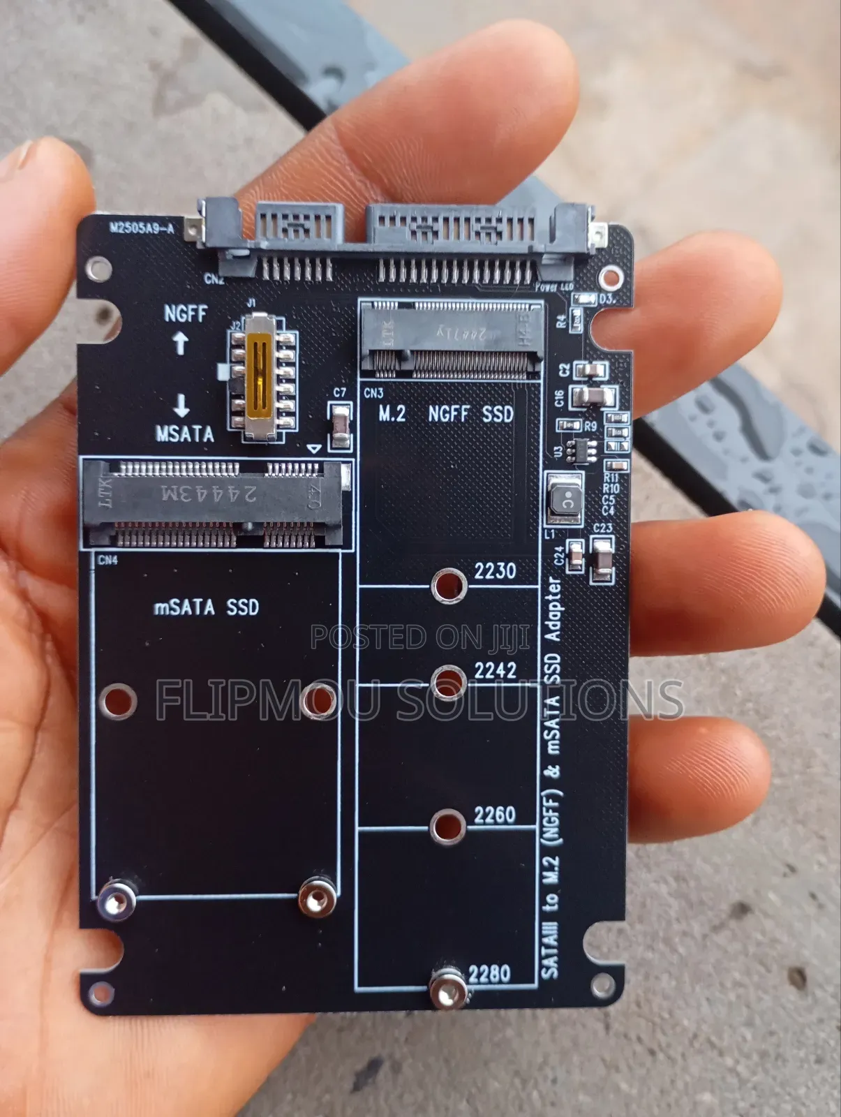 Nvme M2 and Msata Converter to Sata SSD