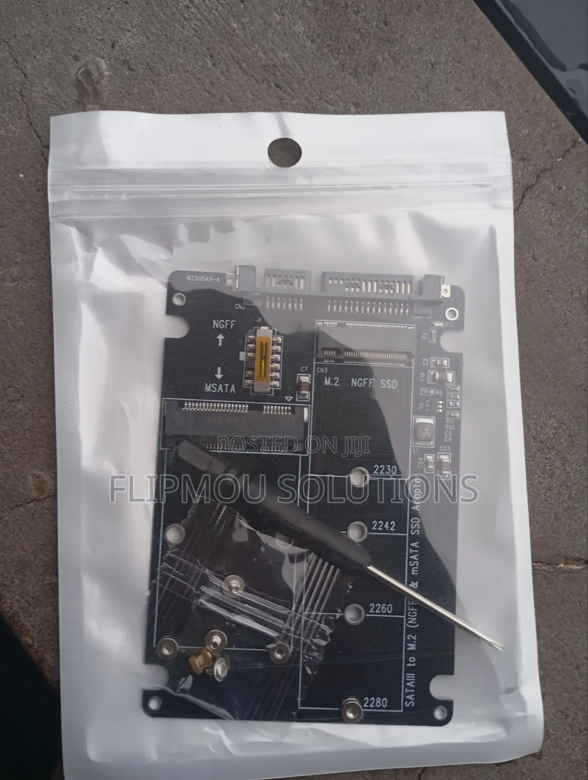 Nvme M2 and Msata Converter to Sata SSD