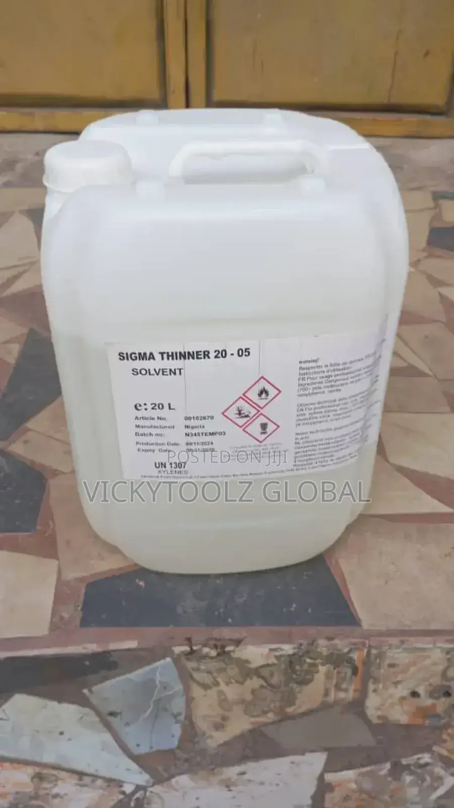 Sigma Thinner Solvent