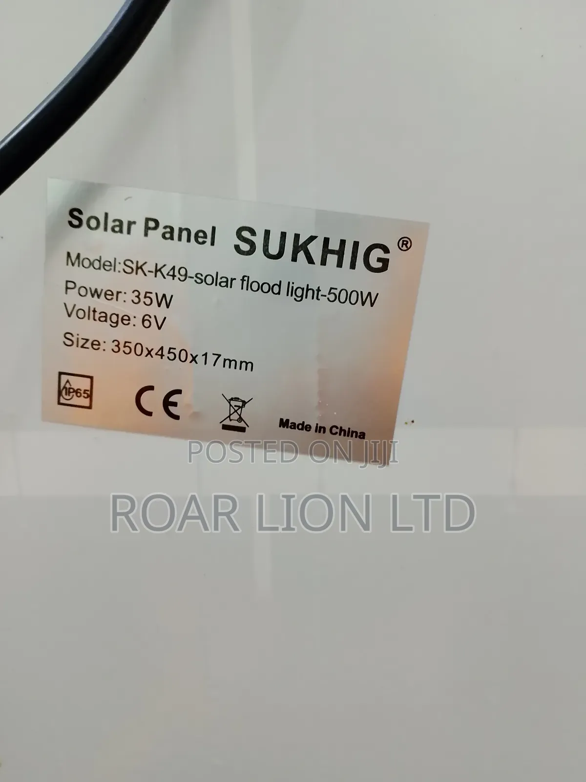500w Solar Flood Light