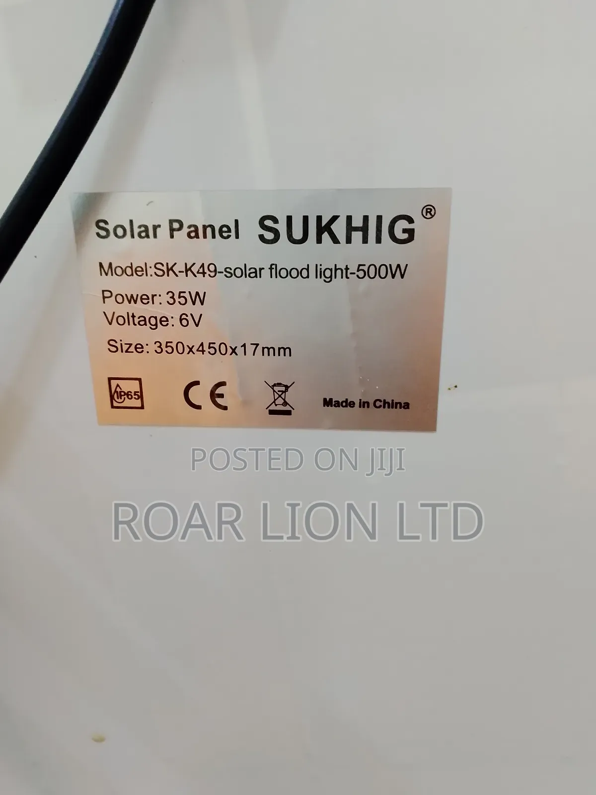 500w Solar Flood Light