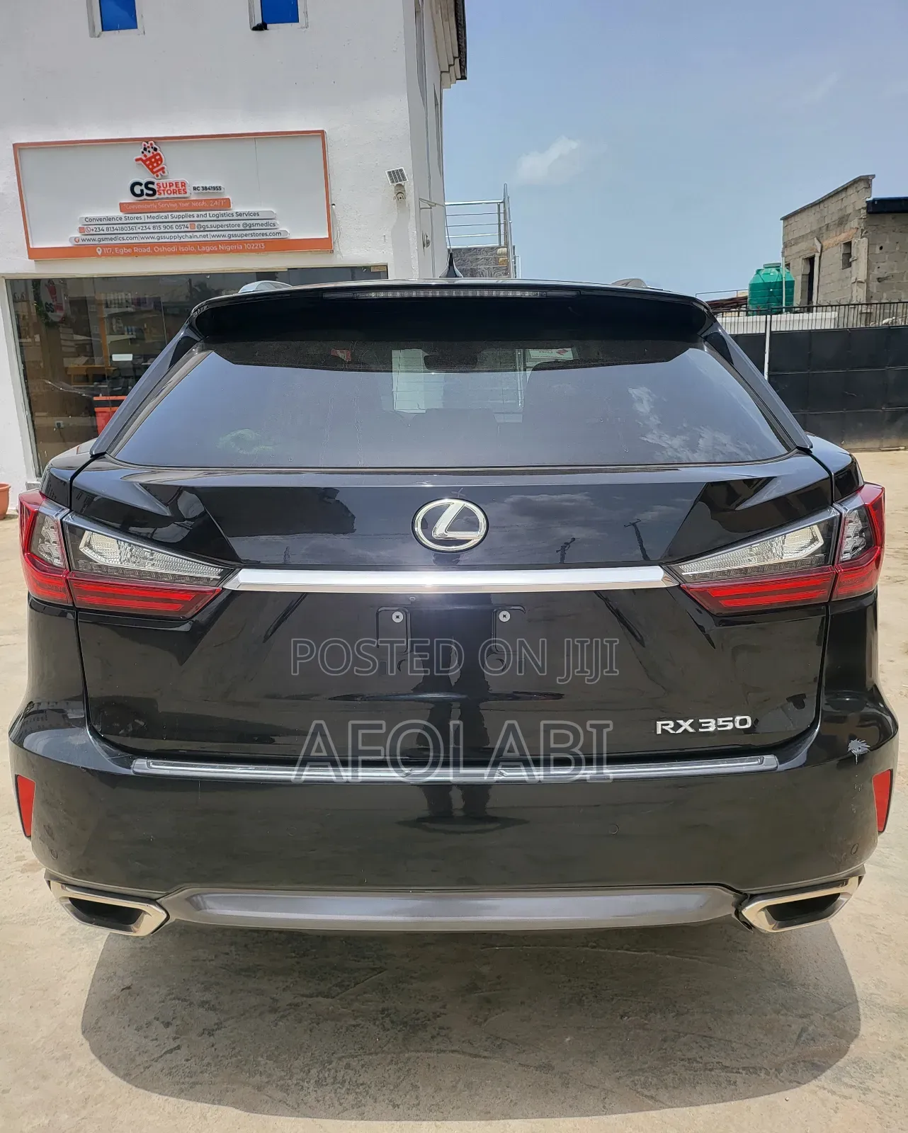 Lexus RX 2016 Black