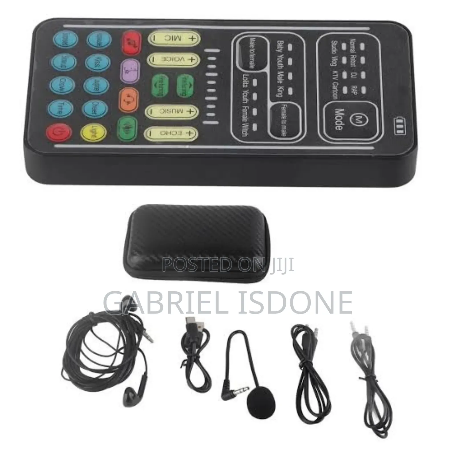 I9 Voice Changer, Multifunction Sound Disguiser With 8 Soun