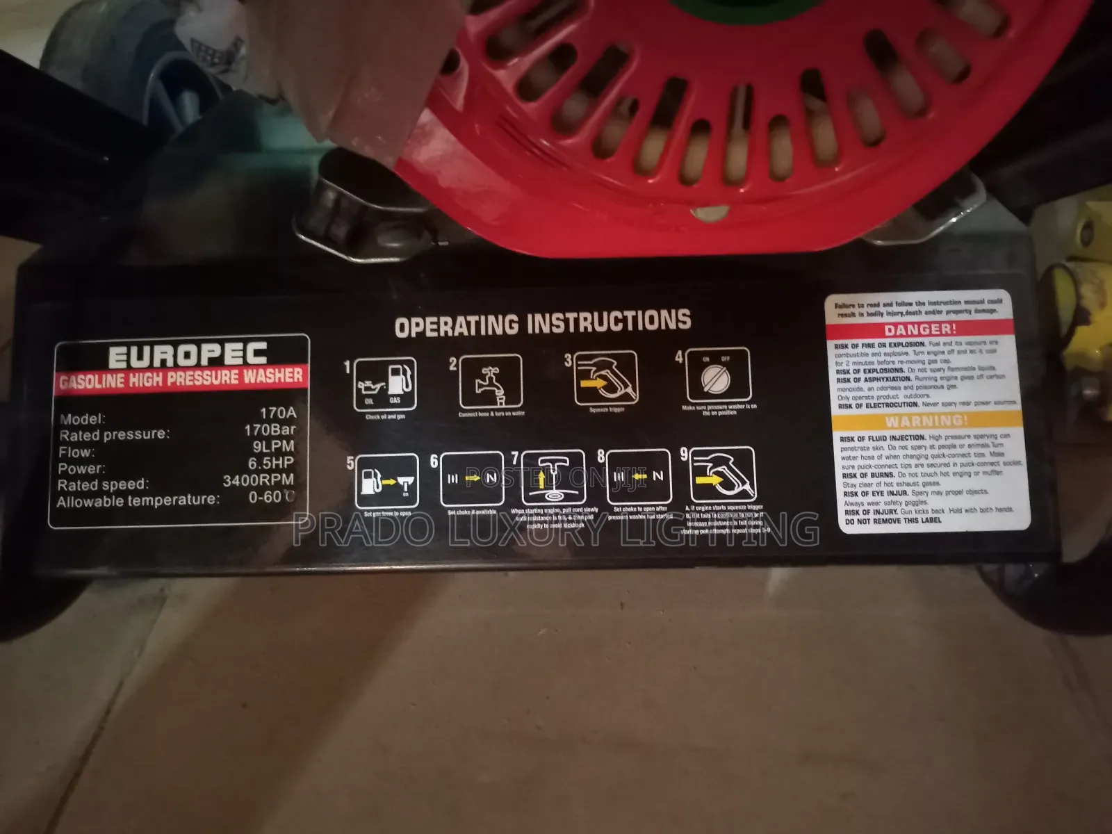 Europec Washer Machine