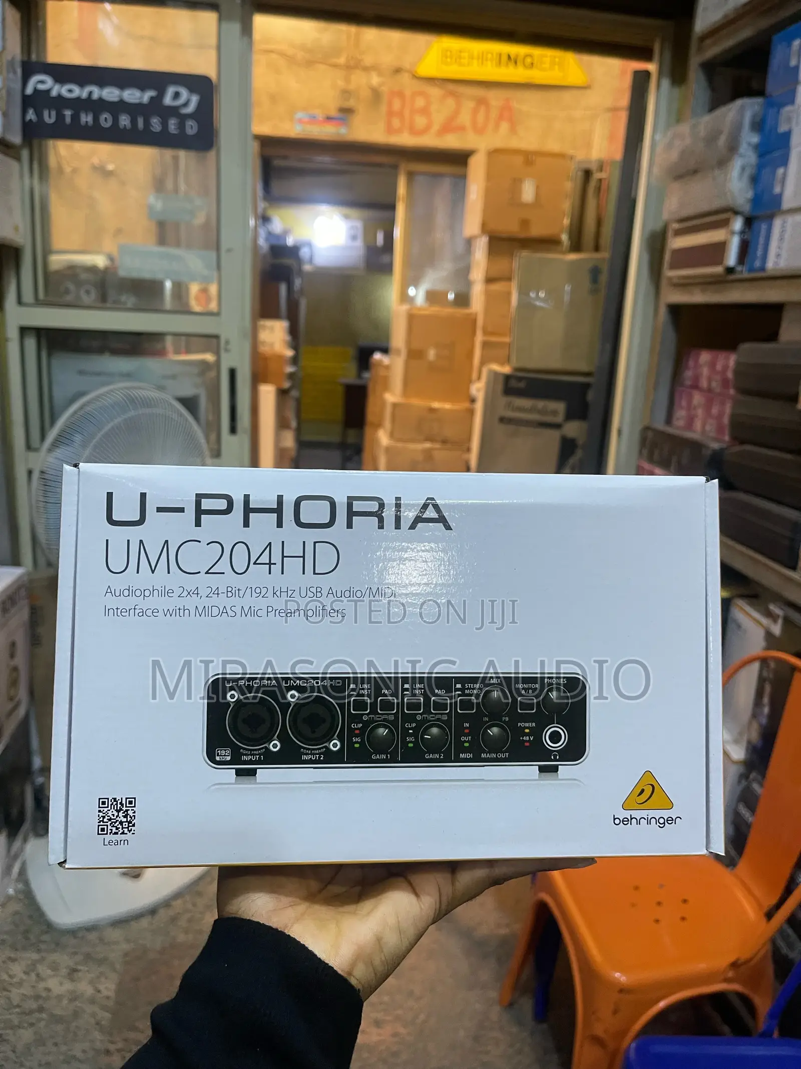 Behringer U-phoria 204hd Audio Interface/Soundcard