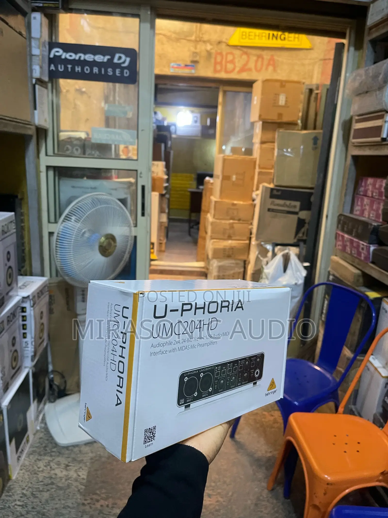 Behringer U-phoria 204hd Audio Interface/Soundcard