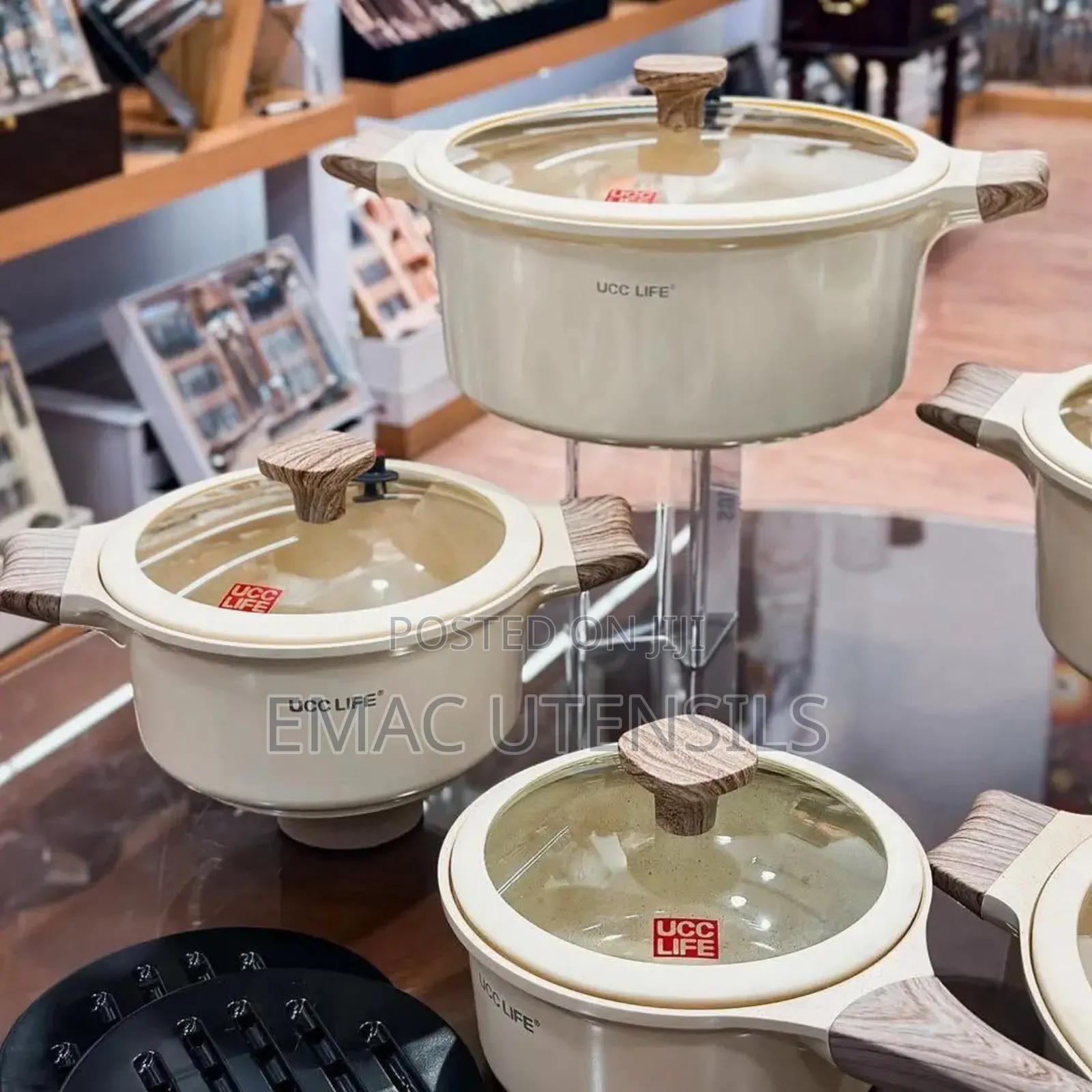 14-Pieces High Quality Marble Granite Cookware Pots/Pans