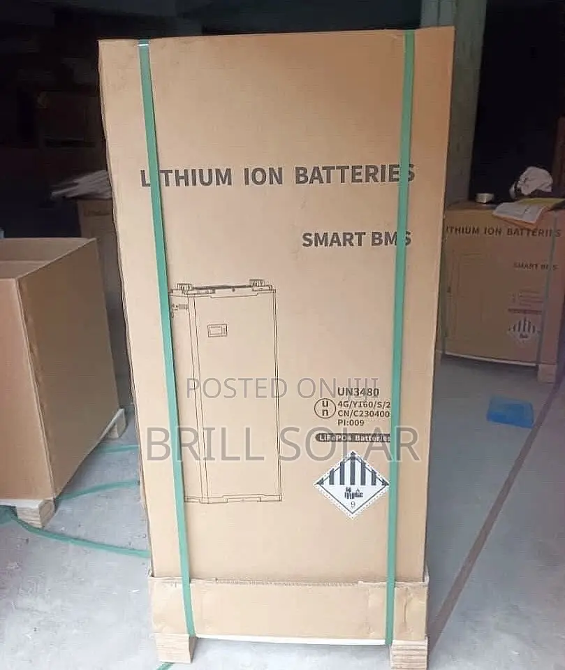 15kwh-48v Blue Carbon Tall Smart Lithium Battery (Bct-Vi-P)