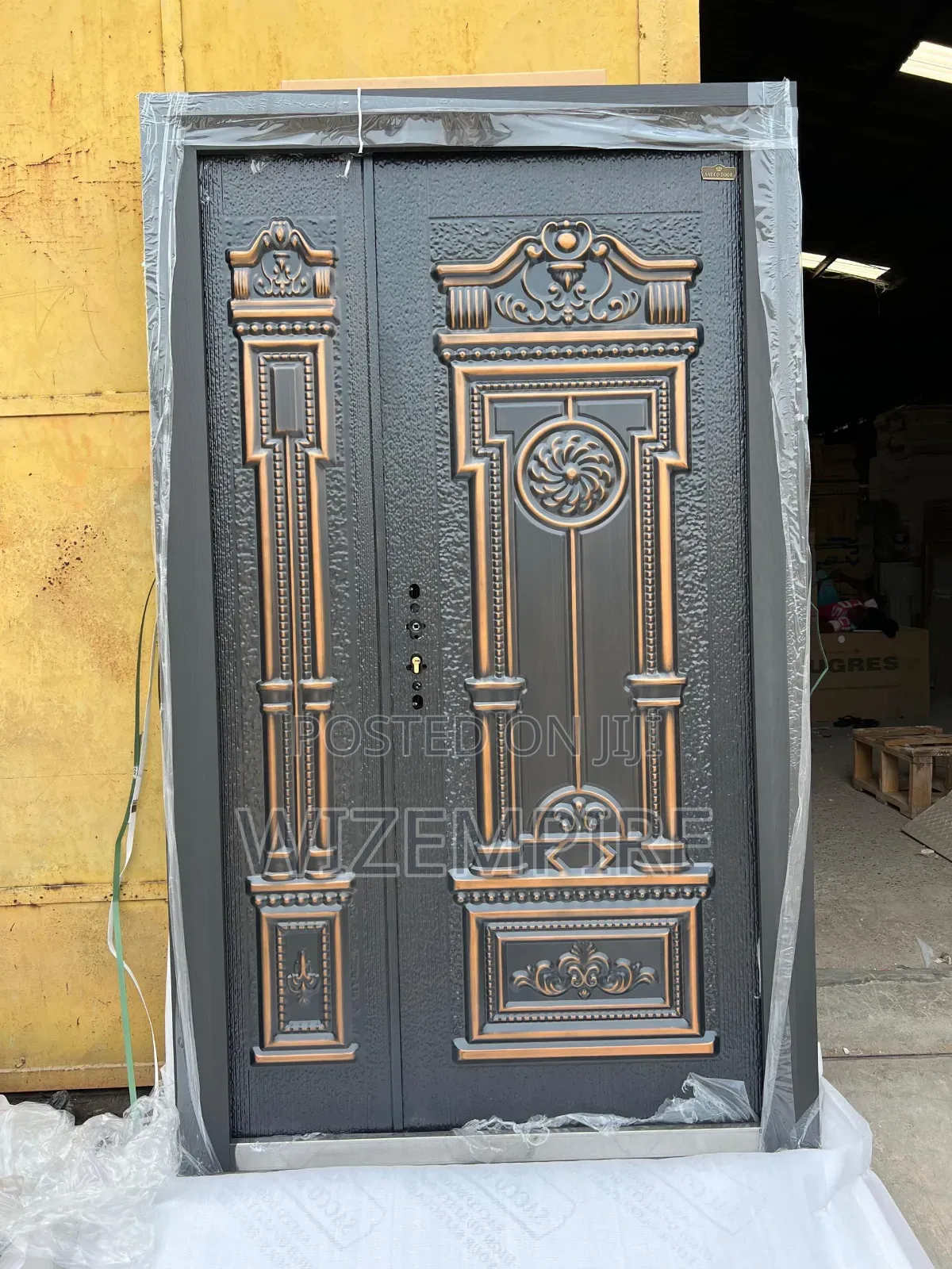 Main Entrance Turkey Copper Cast Doors Available