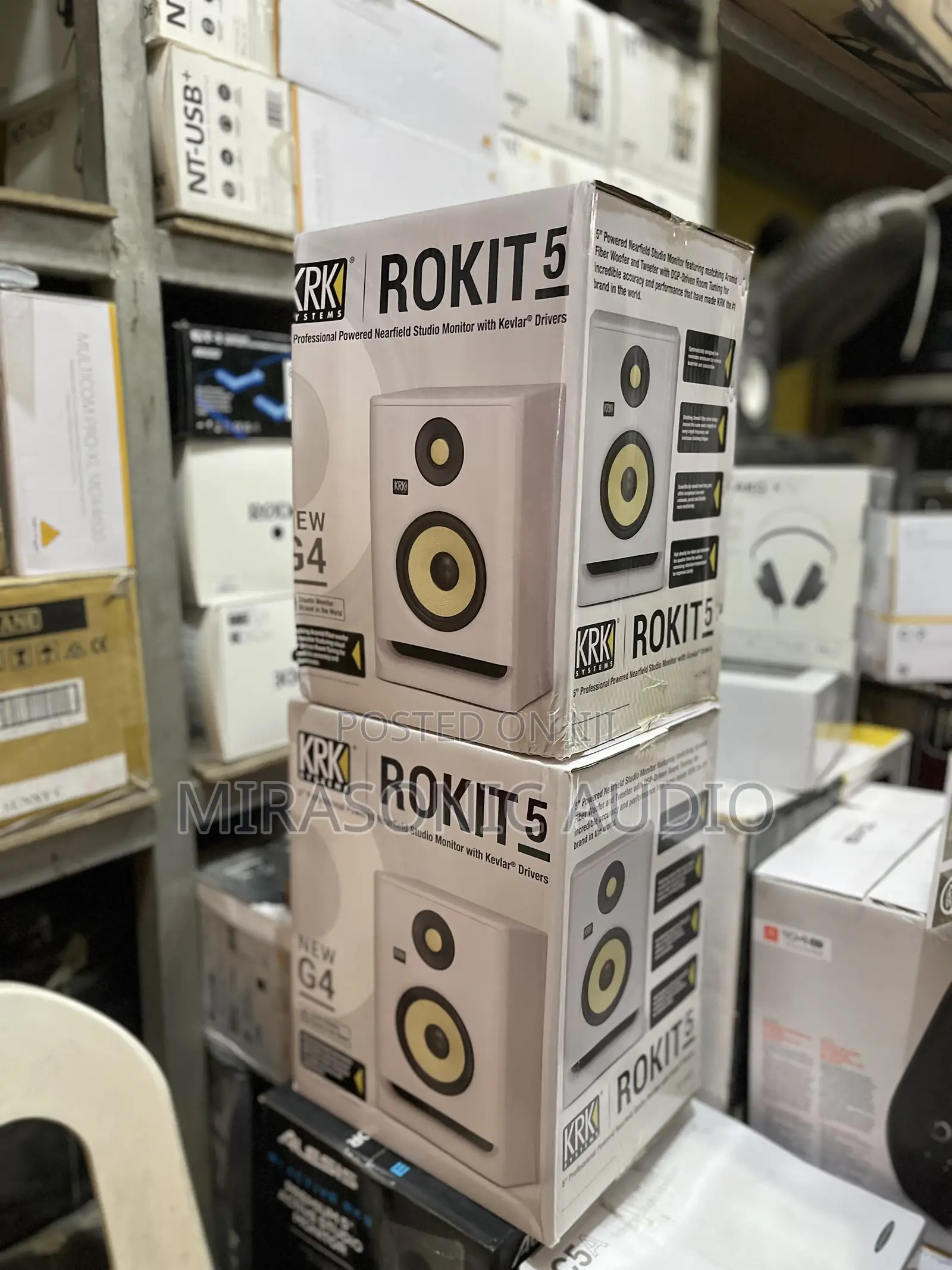 Krk Rokit 5 New G4 Studio Monitor