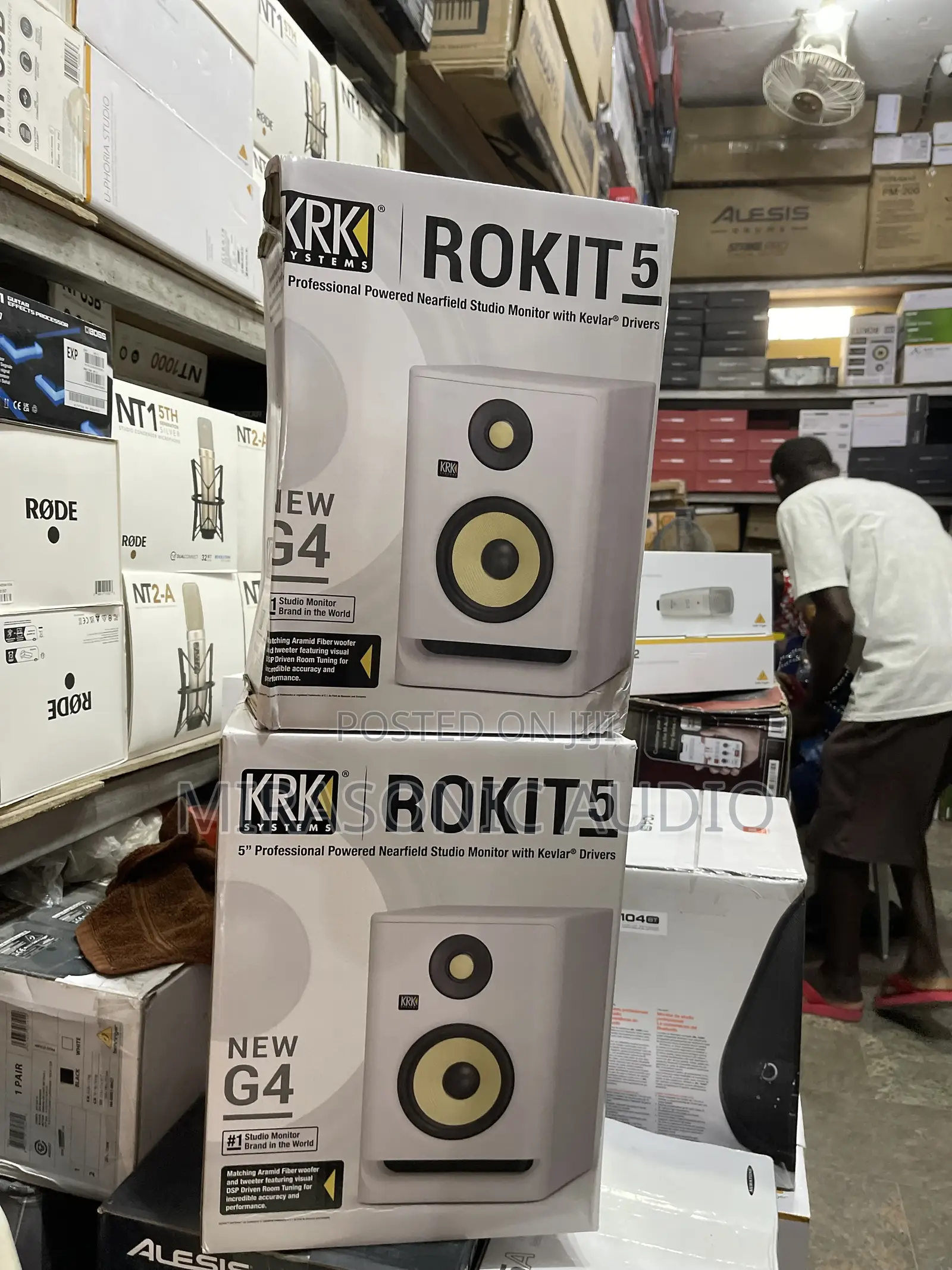Krk Rokit 5 New G4 Studio Monitor